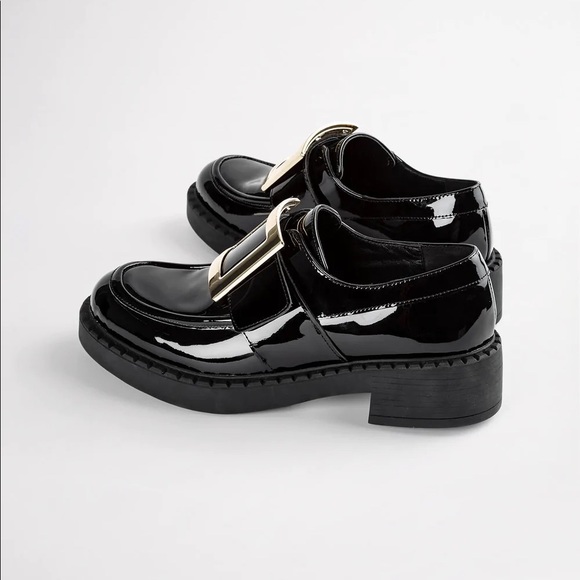 Black Tony Bianco Loafers - Picture 6 of 7